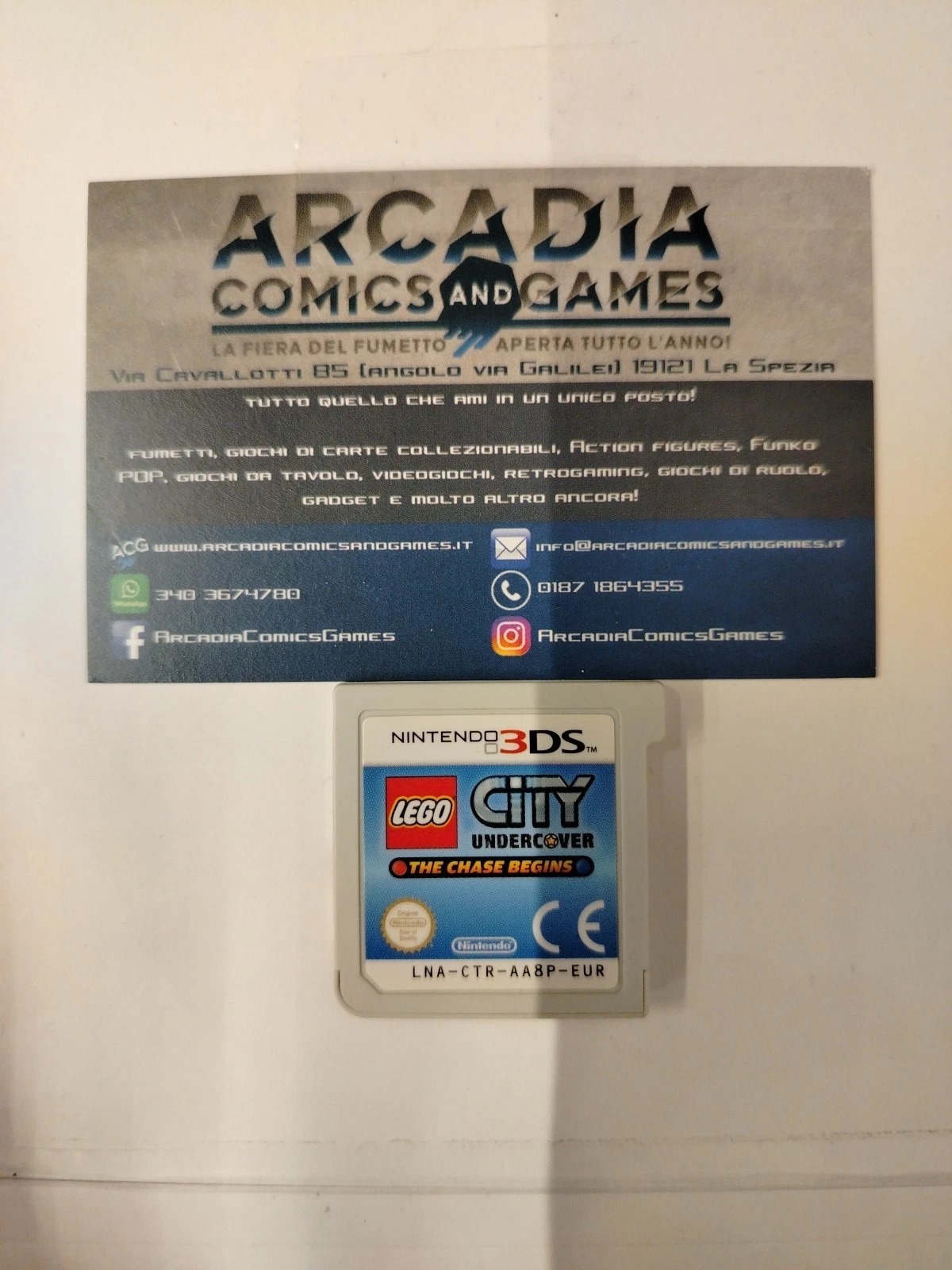 Lego City Undercover The Chase Begins 3DS Nintendo Solo Cartuccia